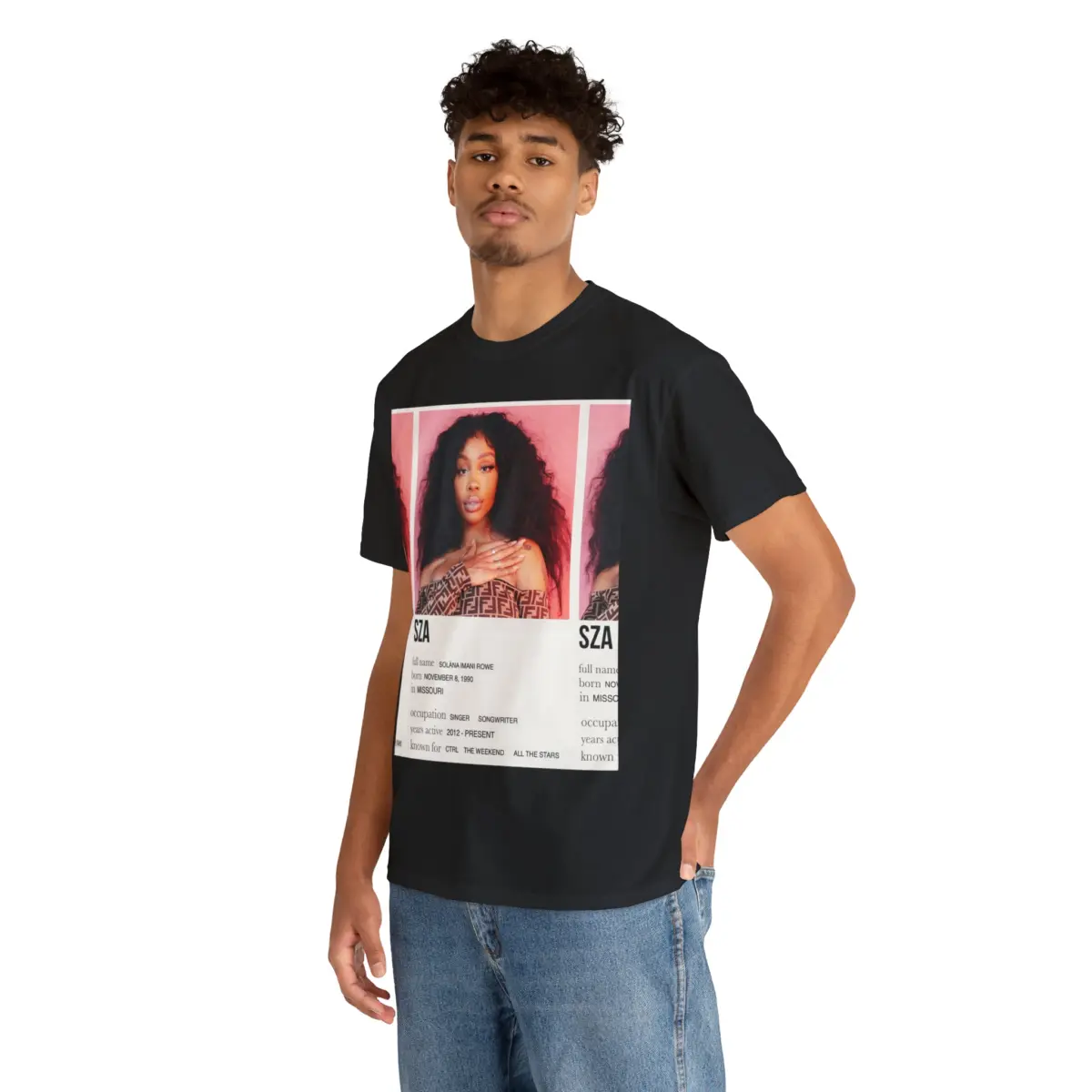 SZA- All The Stars T-shirt - 6ixmerchandise