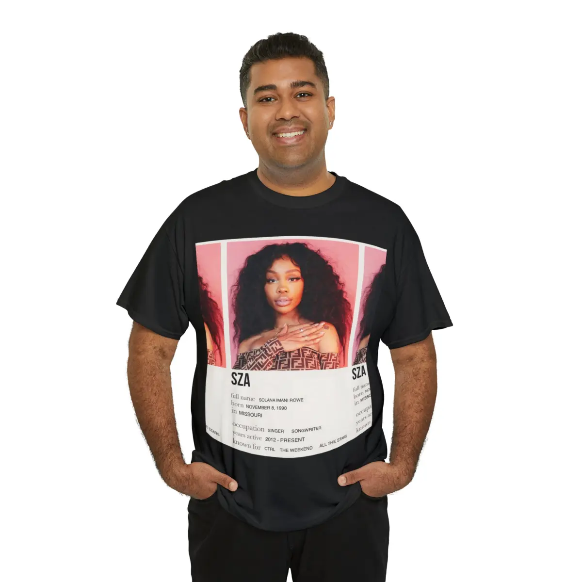 SZA- All The Stars T-shirt - 6ixmerchandise