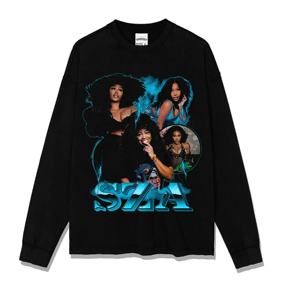 SZA Design 7277 Sweatshirt - Black