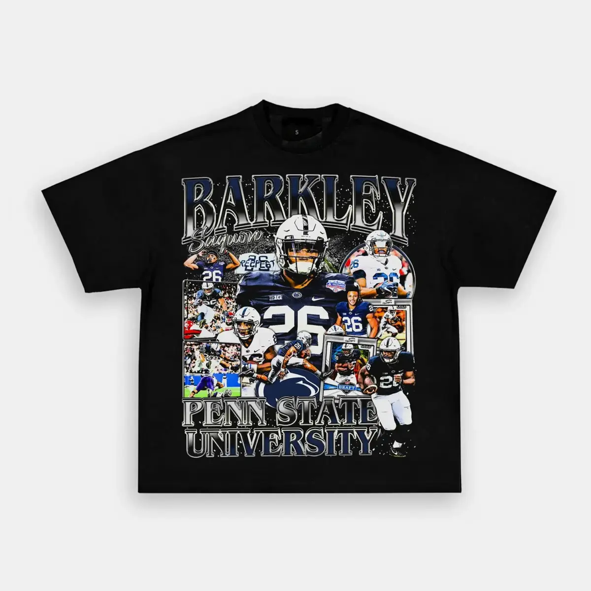 Saquon Barkley Penn State Nittany Lions Vintage Graphic Tee — product image 2