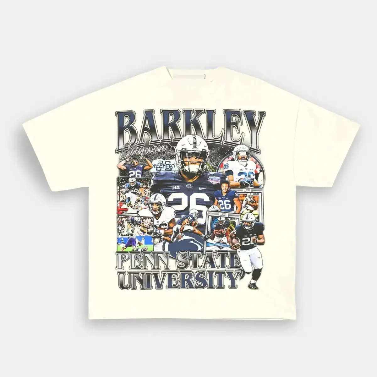 Saquon Barkley Penn State Nittany Lions Vintage Graphic Tee — product image 4