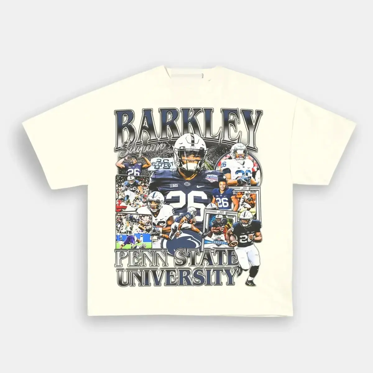 Saquon Barkley Penn State Nittany Lions Vintage Graphic Tee — product image 7