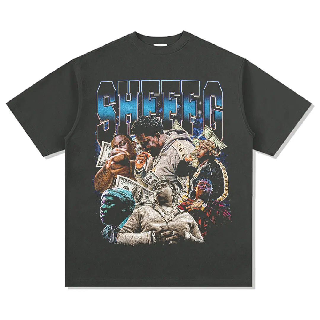 Sheff G Tee - Charcoal