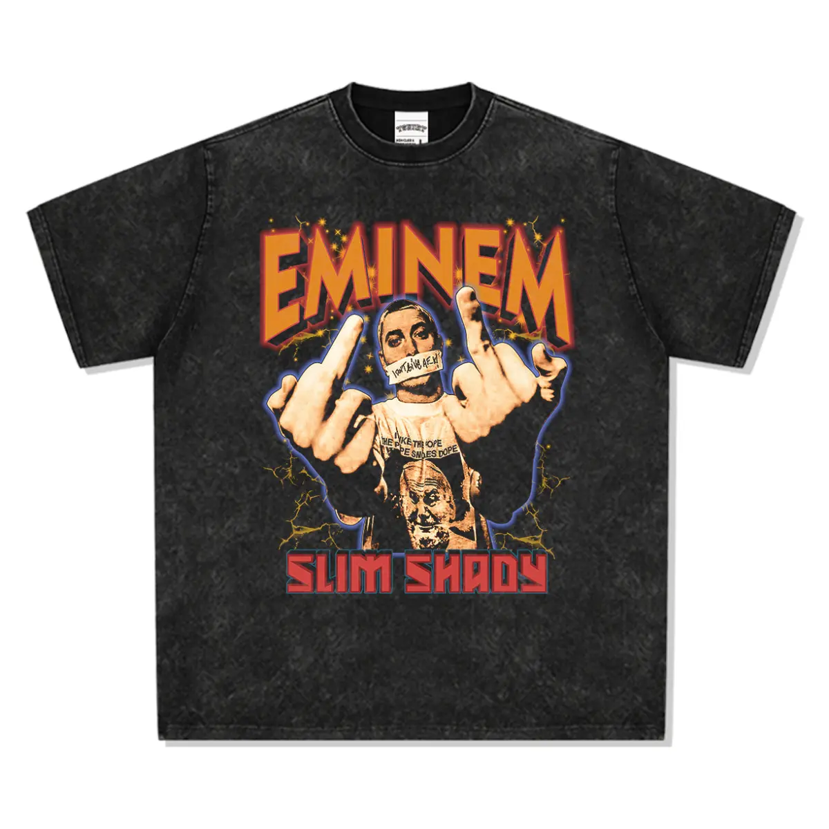 Slim Shady By Eminem Houdini Tee - view 3