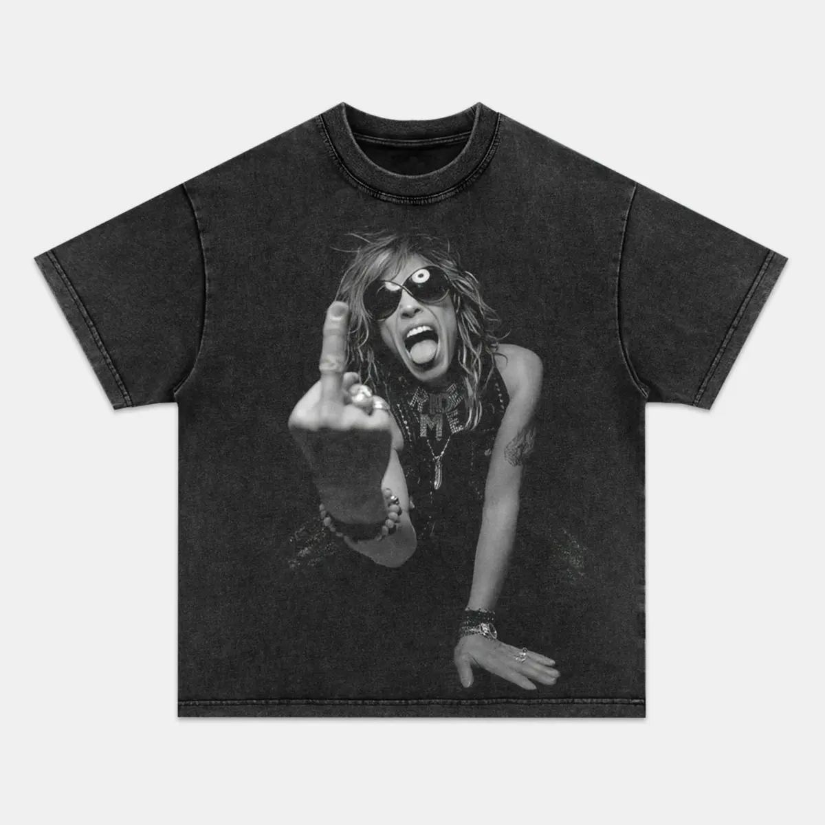 Steven Tyler Aerosmith Vintage Heavyweight Graphic T-Shirt — product image 2