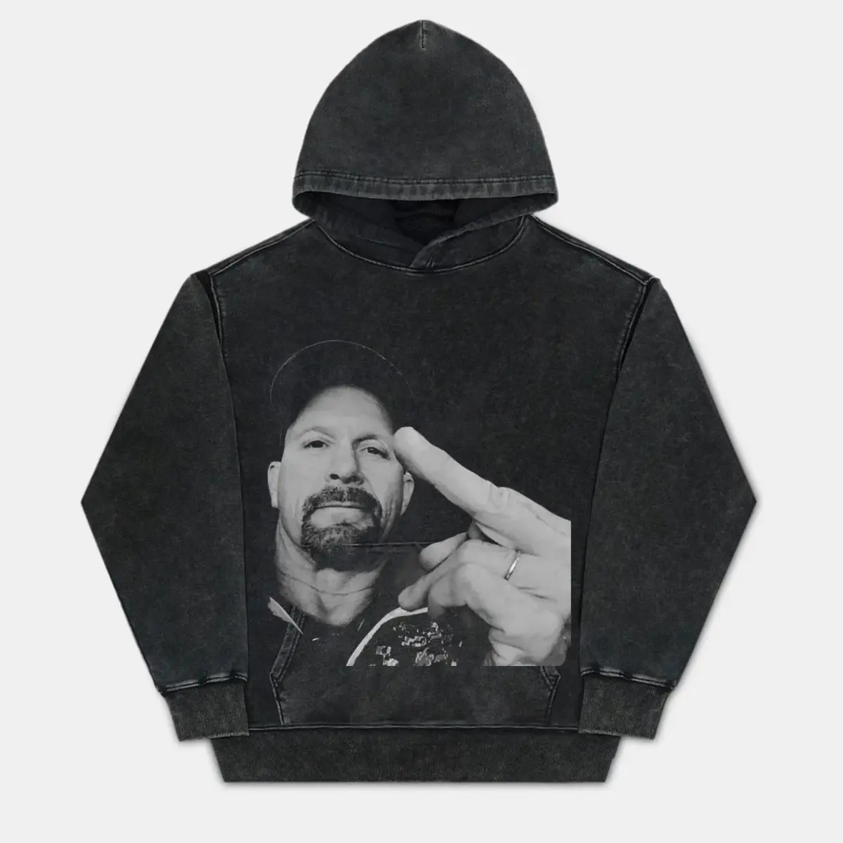 Stone Cold Steve Austin Graphic Hoodie — product image 2