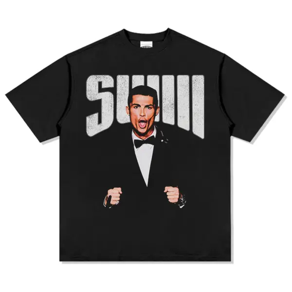 Suiii By Cristiano Ronaldo Tee
