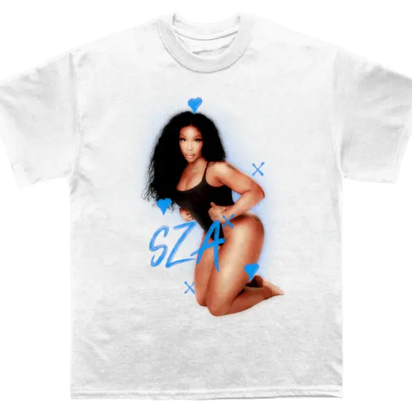 Sza "Blue Hearts" TEE