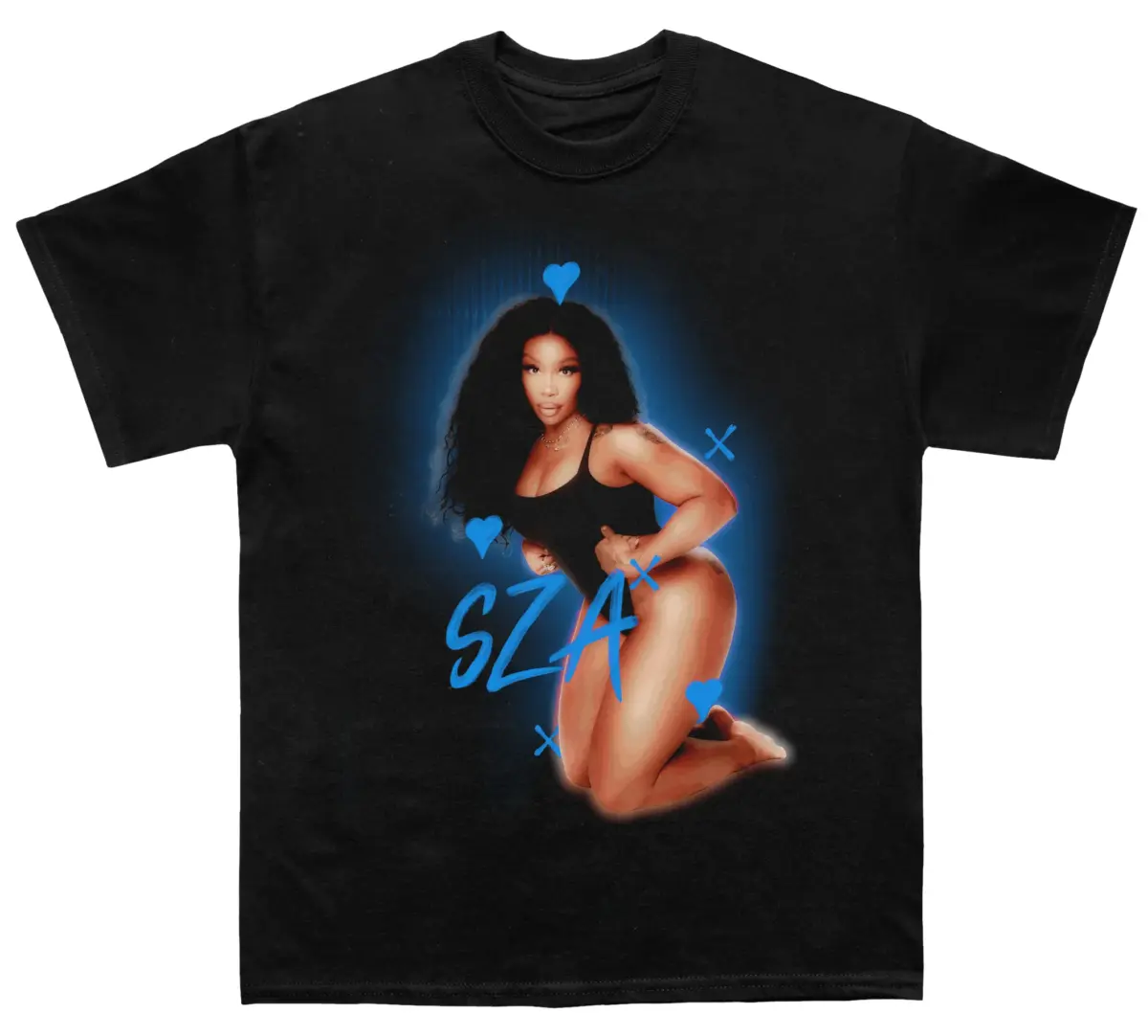 Sza "Blue Hearts" TEE - view 2