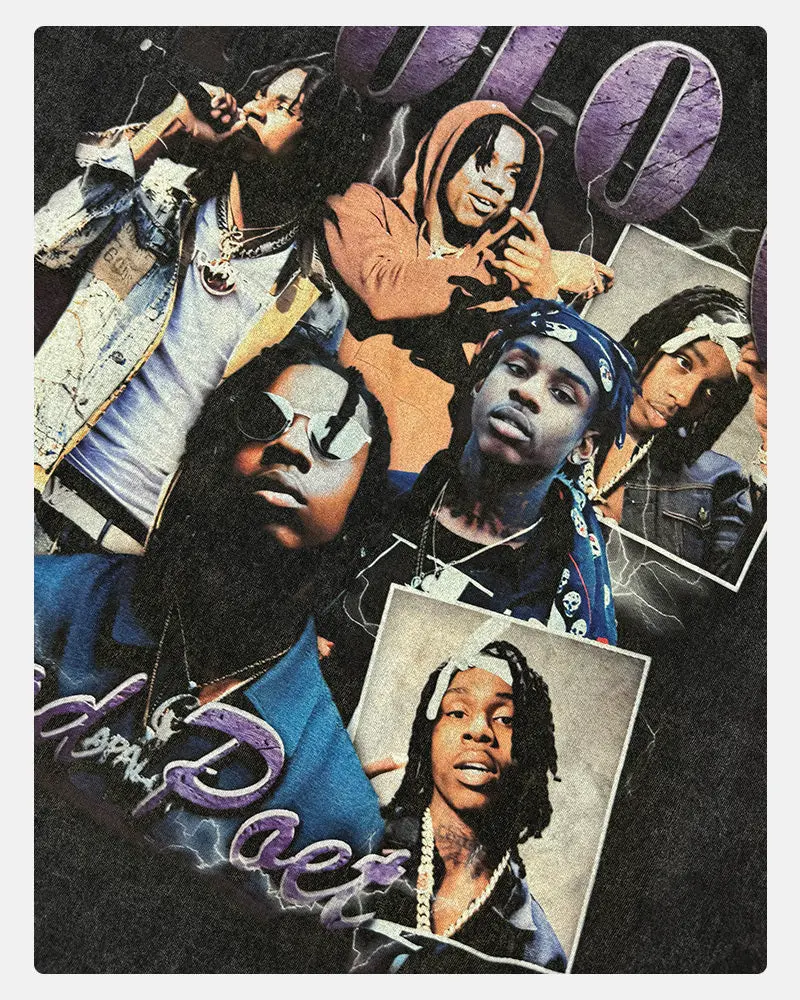 THE POLO G "HOOD POET" TEE 2024 - view 2