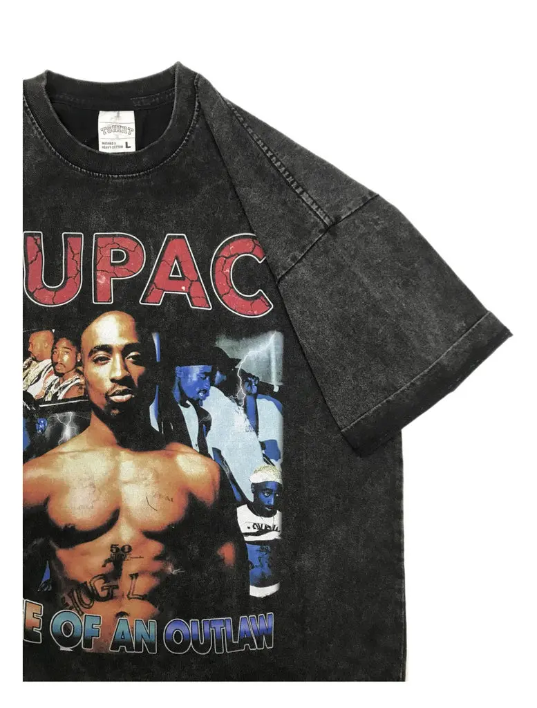 TUPAC "LIFE OF AN OUTLAW" TEE 2024 - view 5