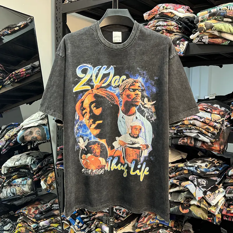 TUPAC SHAKUR ICONIC THUG LIFE TEE 2024 - view 5