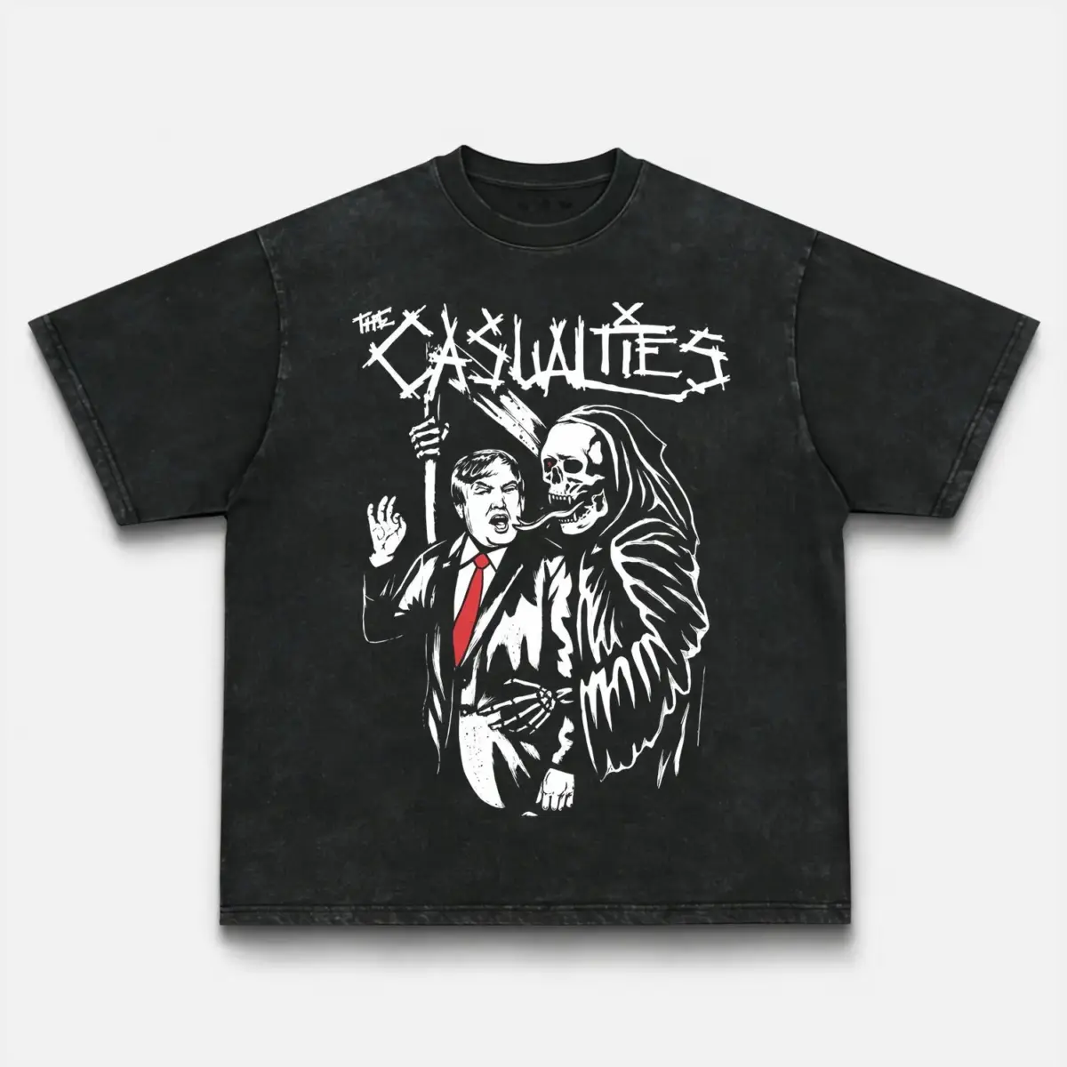 The Casualties 'Street Punk' Hardcore Vintage Graphic Tee — product image 2