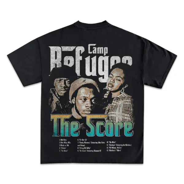 The Fugees Back Design Graphic TEE