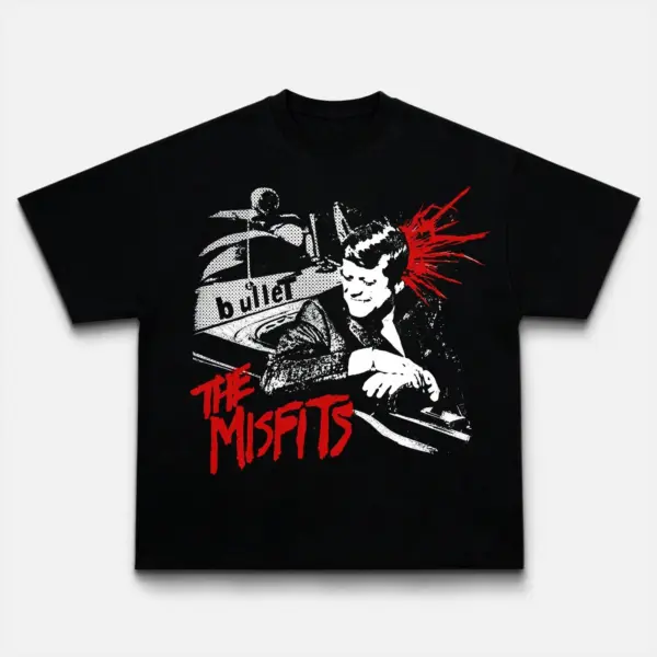 The Misfits 'Bullet' Horror Punk Vintage Graphic Tee