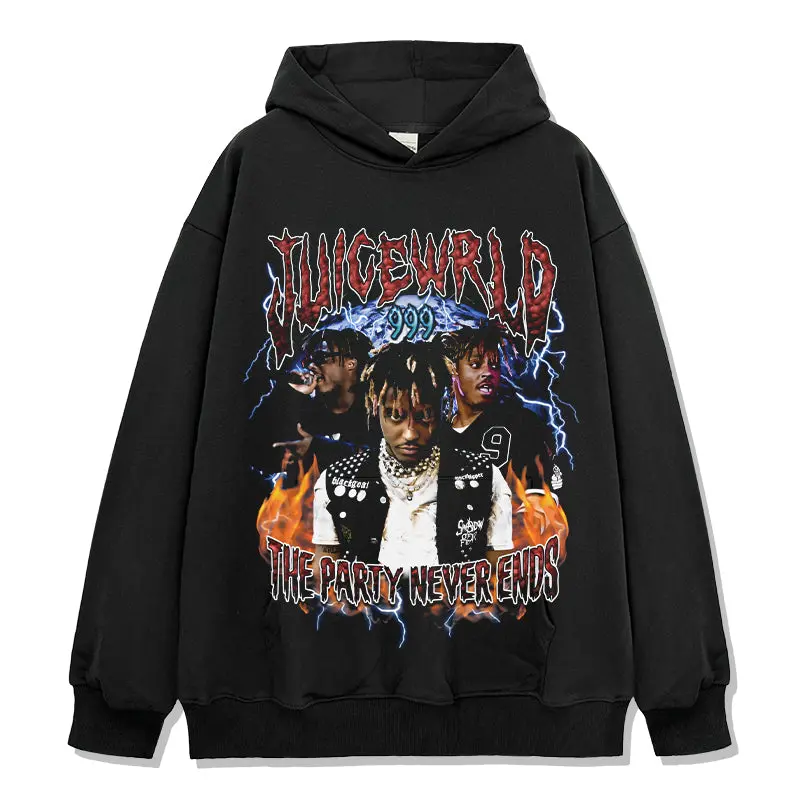 The Party Never Ends By Juice Wrld Hoodie