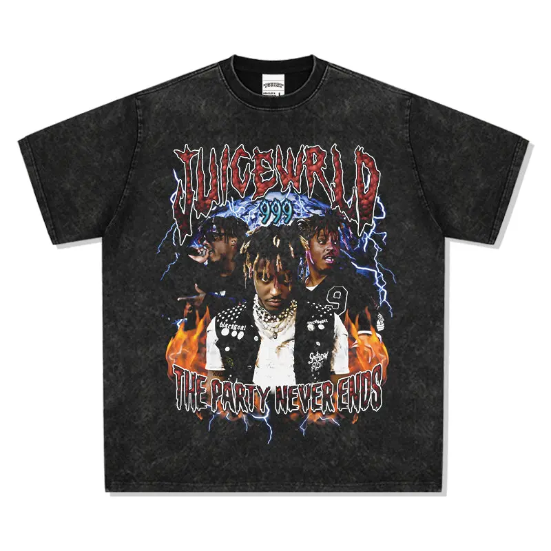 The Party Never Ends By Juice Wrld Tee - view 3