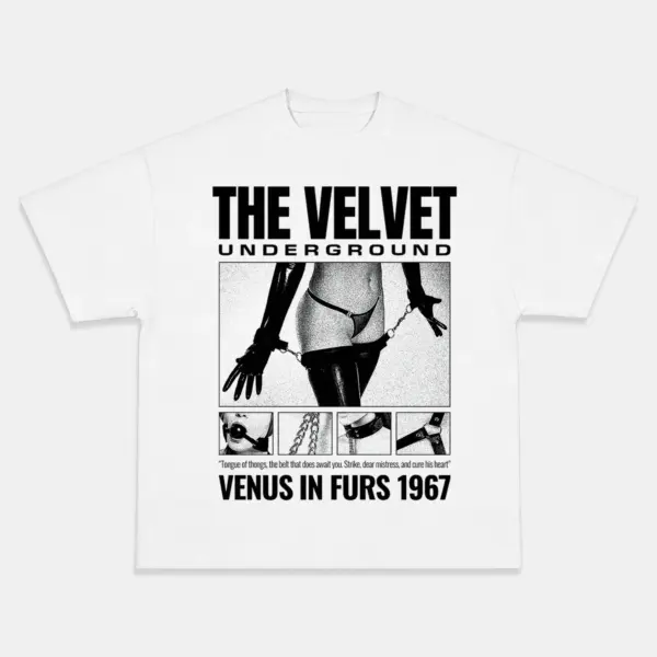 The Velvet Underground 'Venus In Furs' Vintage Art Graphic Tee