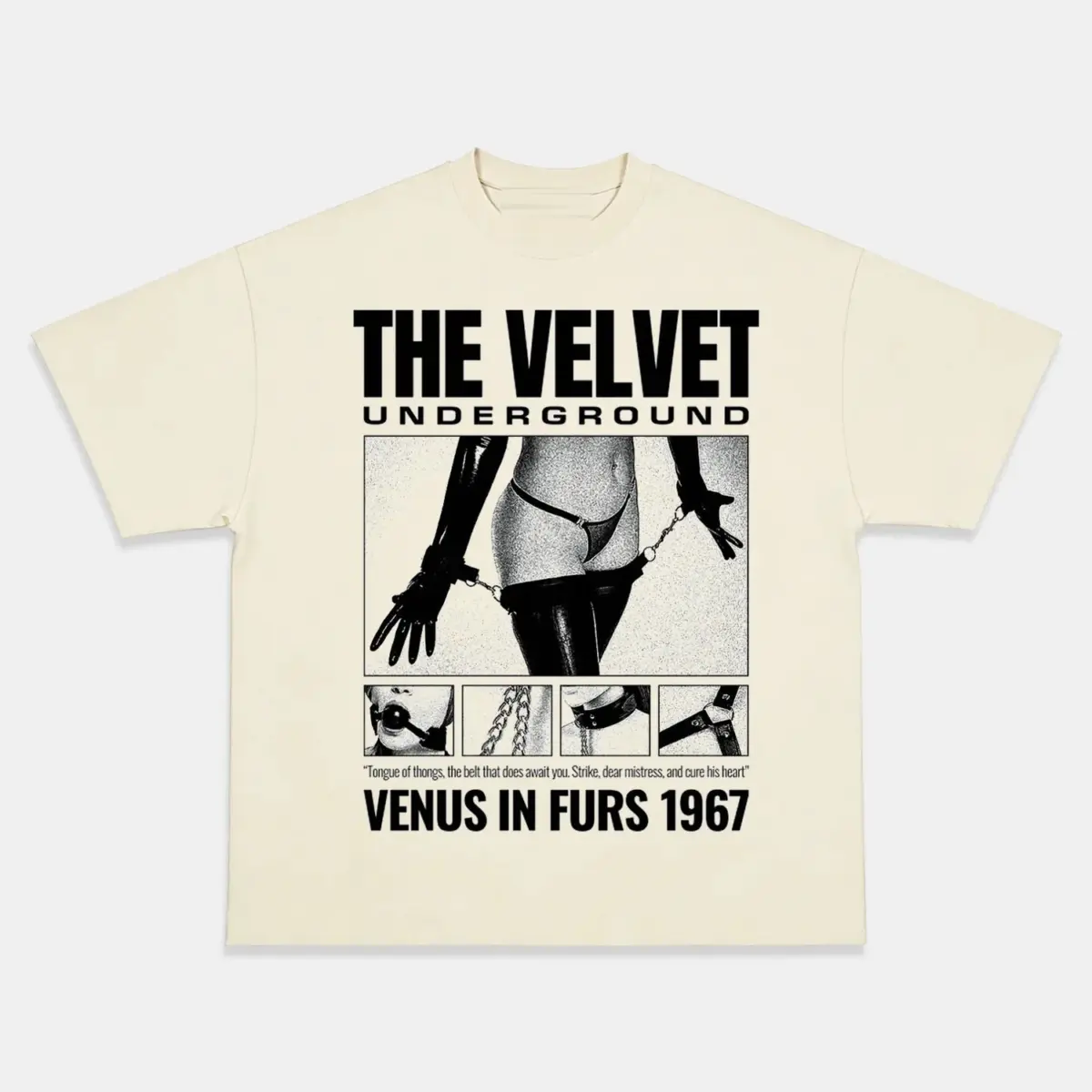 The Velvet Underground 'Venus In Furs' Vintage Art Graphic Tee — product image 2