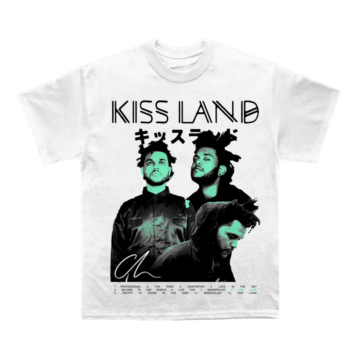 The Weeknd "Kissland" Album Back Design TEE - view 2