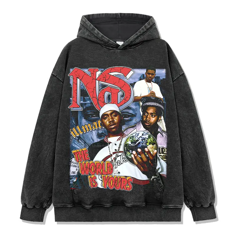 The World Is Yours By Nas Hoodie - view 2