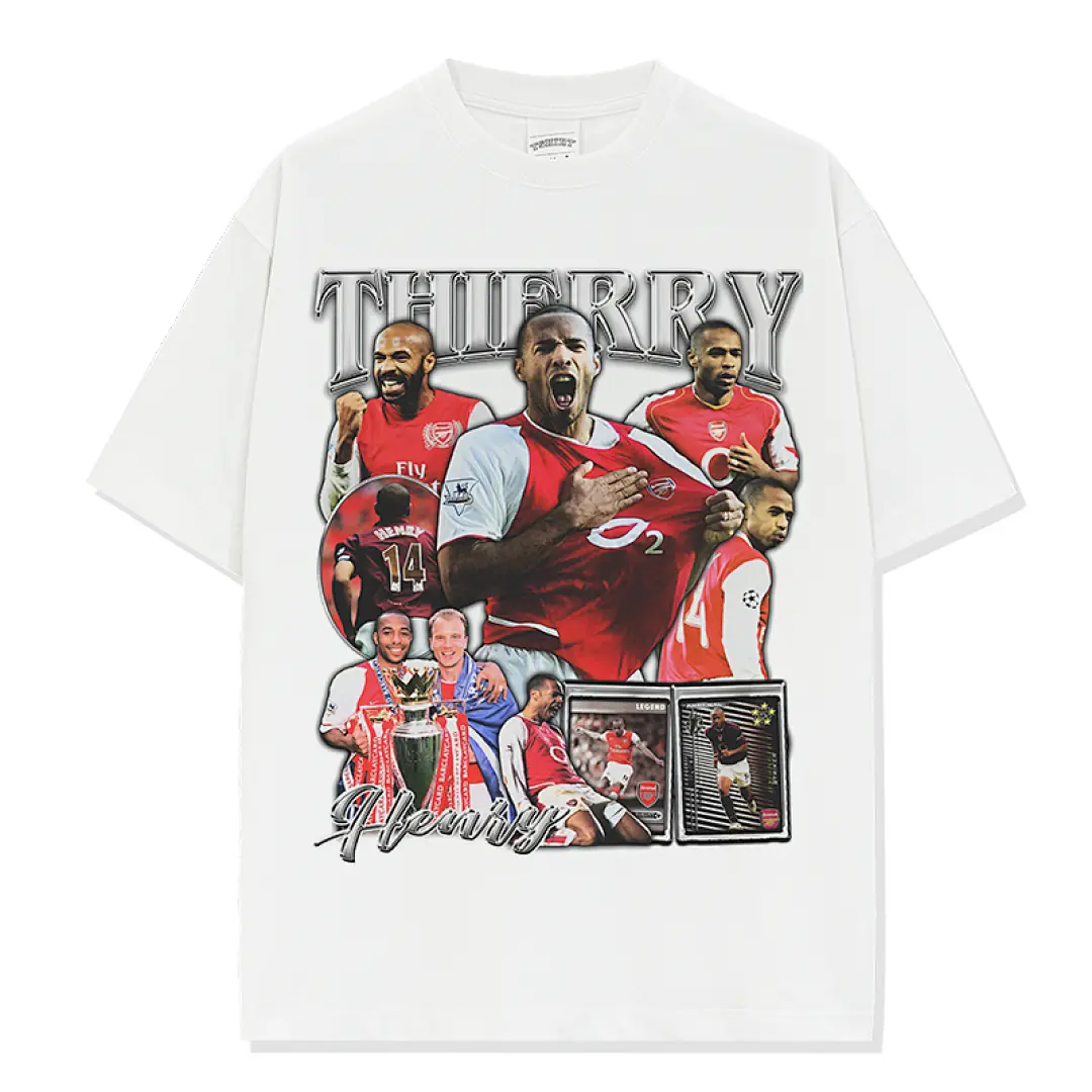 Thierry Henry Tee - White