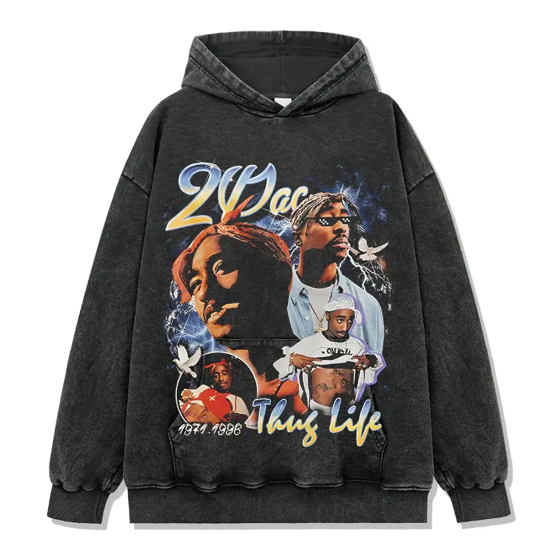 This Life By Tupac Shakur Hoodie - view 2