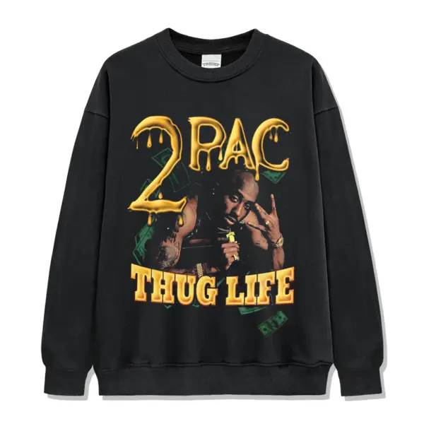Thug Life By Tupac Shakur Sweatshirt