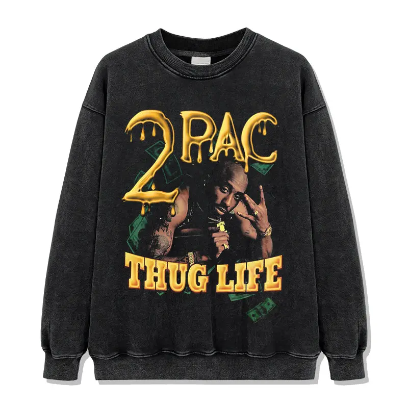 Thug Life By Tupac Shakur Sweatshirt