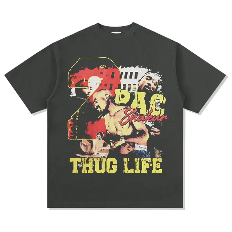 Thug Life By Tupac Shakur TEE - view 2