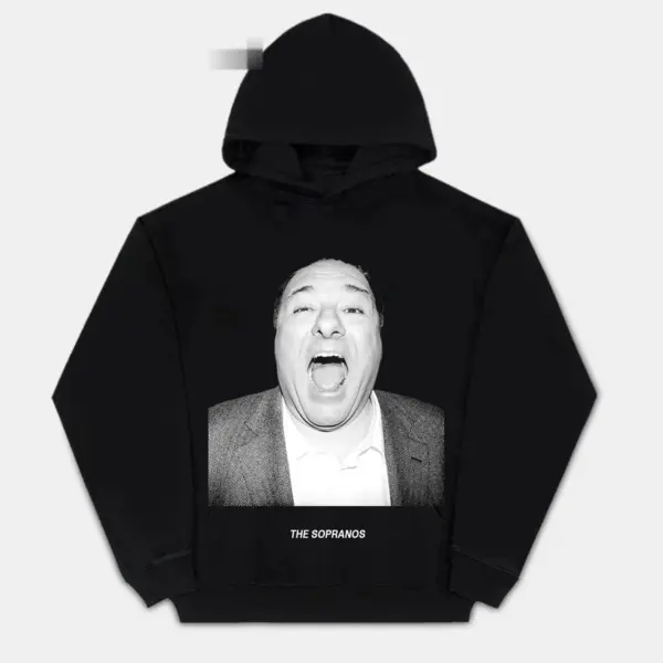 Tony Soprano The Sopranos Mob Boss Vintage Heavyweight Graphic Hoodie