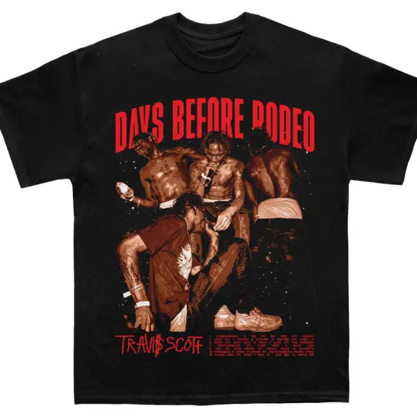 Travis ” Days Before Rodeo” Album TEE