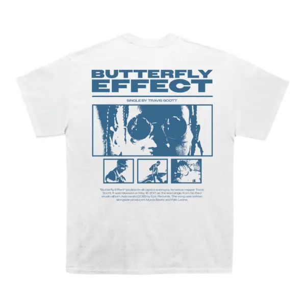 Travis Scott "Butterfly Effect" Back Design TEE