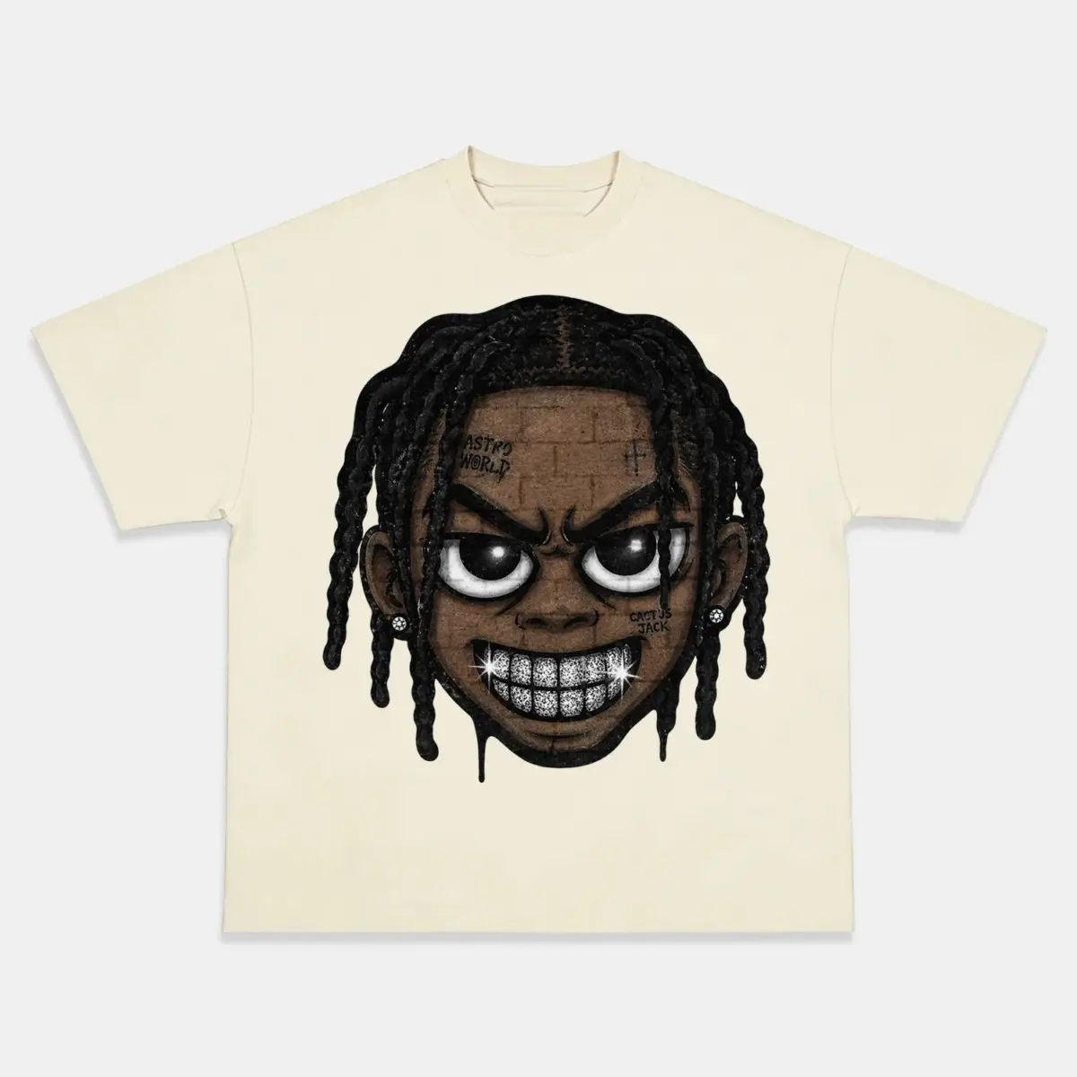 Travis Scott 'Cactus Jack Utopia' Vintage Rap Graphic Tee — product image 2