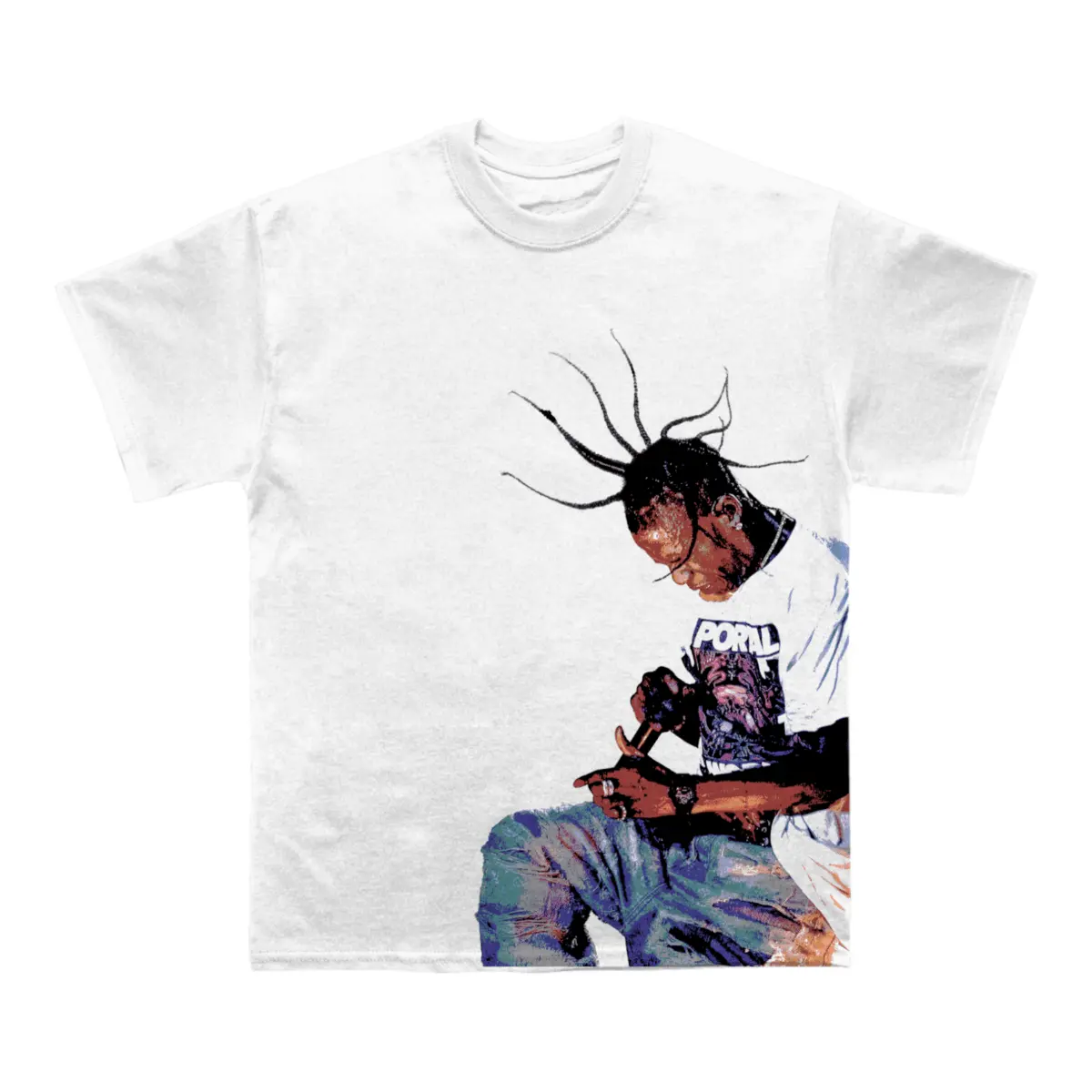 Travis Scott "Coordinate" Back Design TEE - view 2