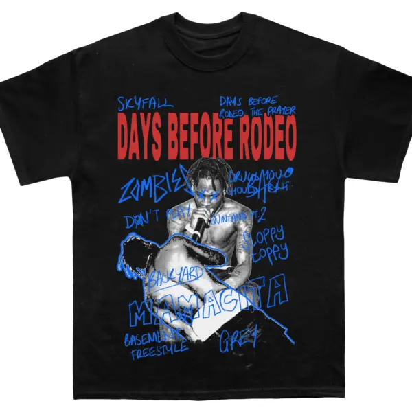 Travis Scott "Days Before Rodeo" Sketchbook TEE