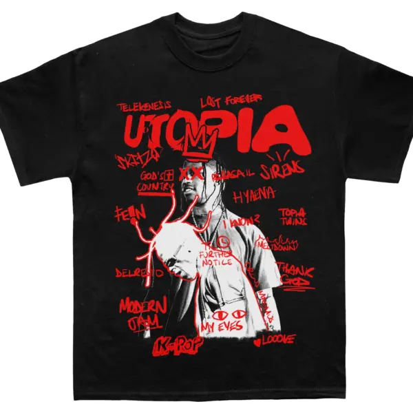 Travis Scott "Utopia Sketchbook" TEE