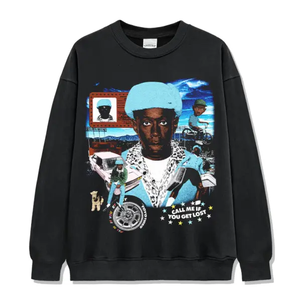 Tyler The Creator Jumbo Graphic “IYGL” Sweatshirt