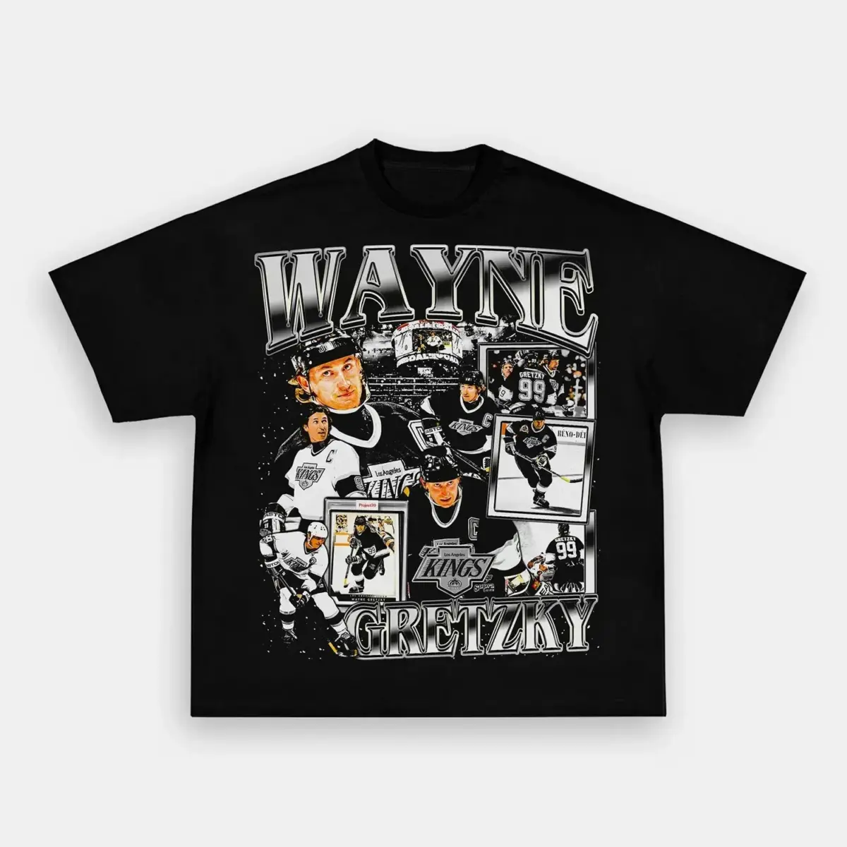 Wayne Gretzky LA Kings The Great One Vintage Graphic Tee — product image 6