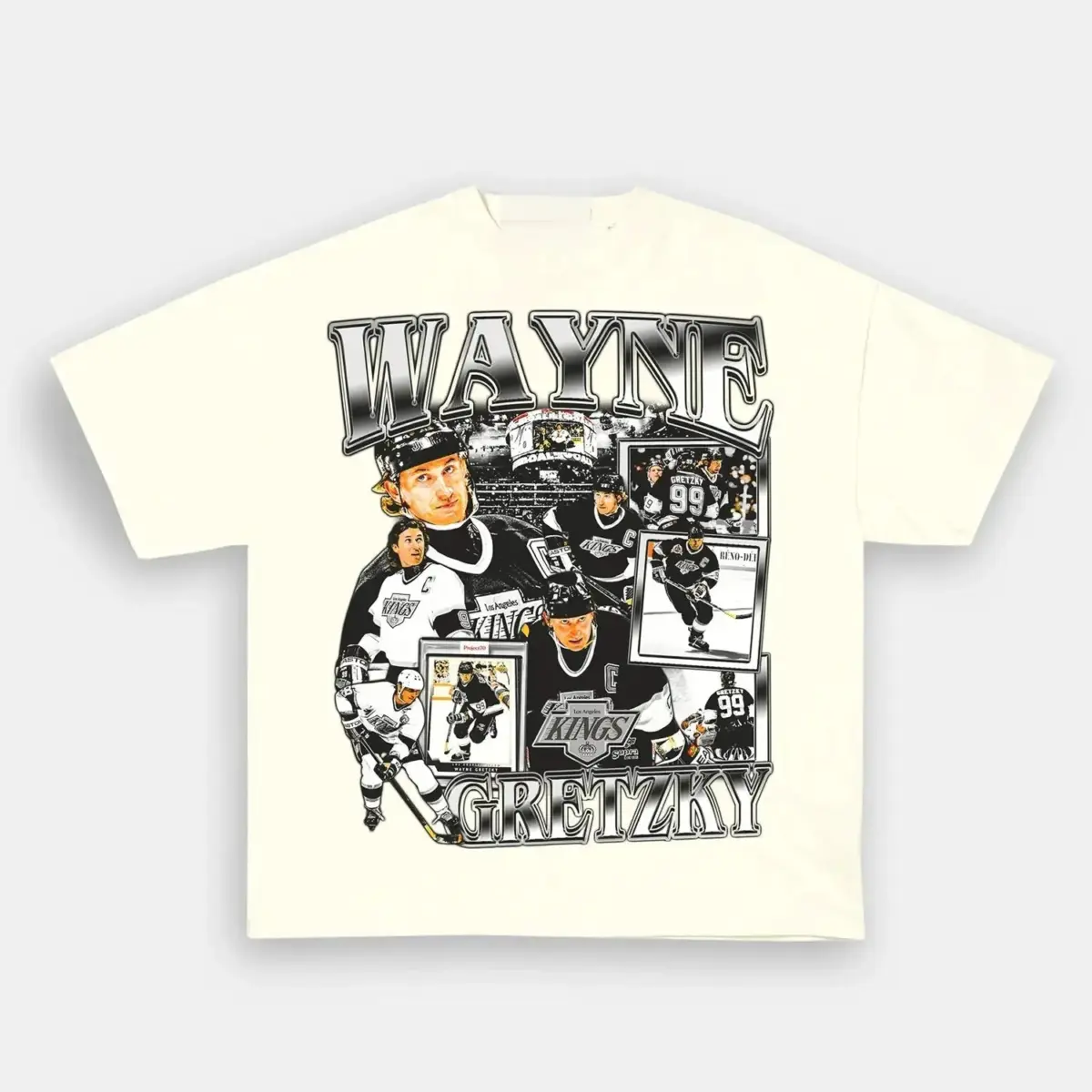 Wayne Gretzky LA Kings The Great One Vintage Graphic Tee — product image 7