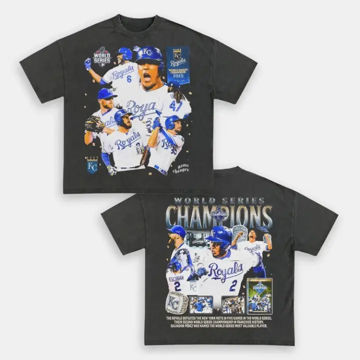 World Series champs Royals Back Design TEE - view 2