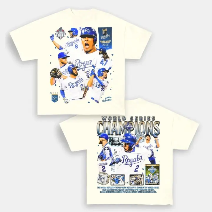 World Series champs Royals Back Design TEE - view 4