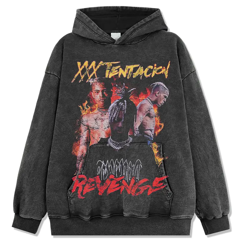 XXX TENTACION " REVENGE" HOODIE 2024 - view 2