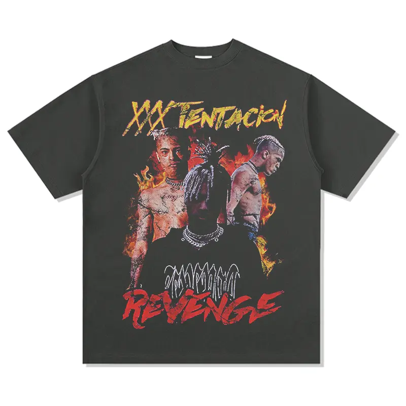 XXX TENTACION " REVENGE"  TEE 2024 - view 3