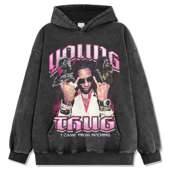 YOUNG THUG "I CAME FROM NOTHING" HOODIE 2024