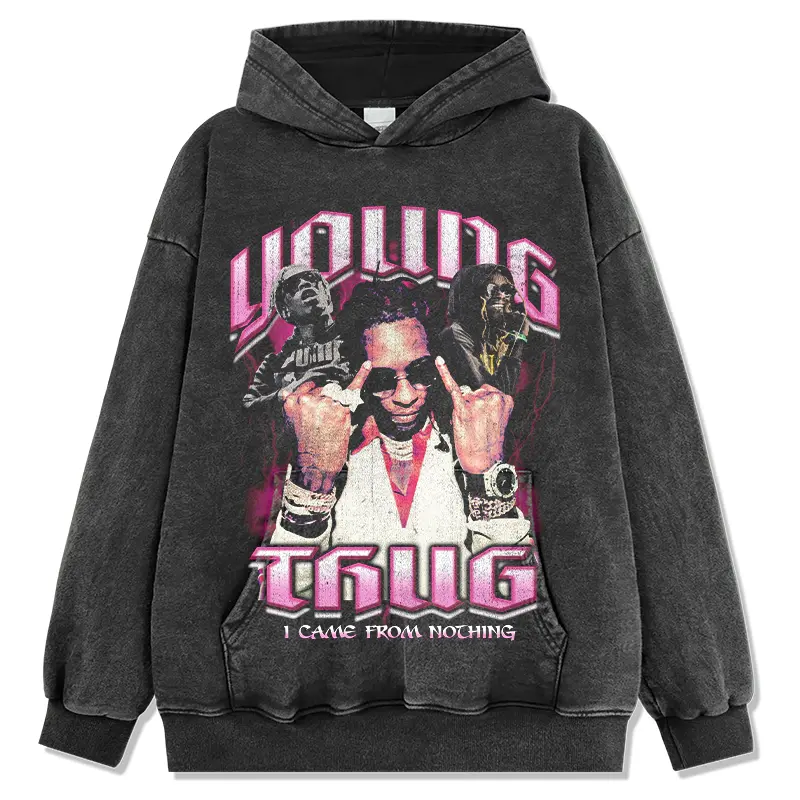 YOUNG THUG "I CAME FROM NOTHING" HOODIE 2024