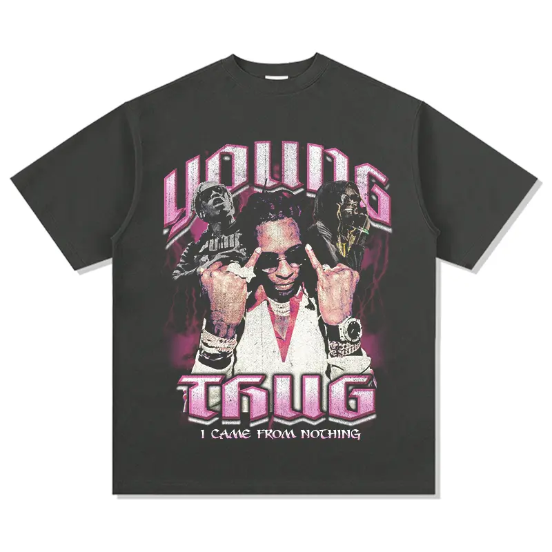 YOUNG THUG "I CAME FROM NOTHING" TEE 2024 - view 3