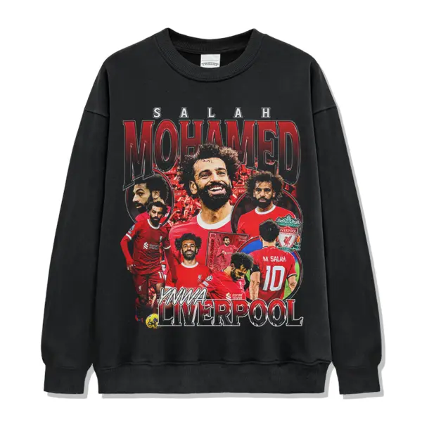 Ynwa Liverpool By Mohamed Salah Sweatshirt