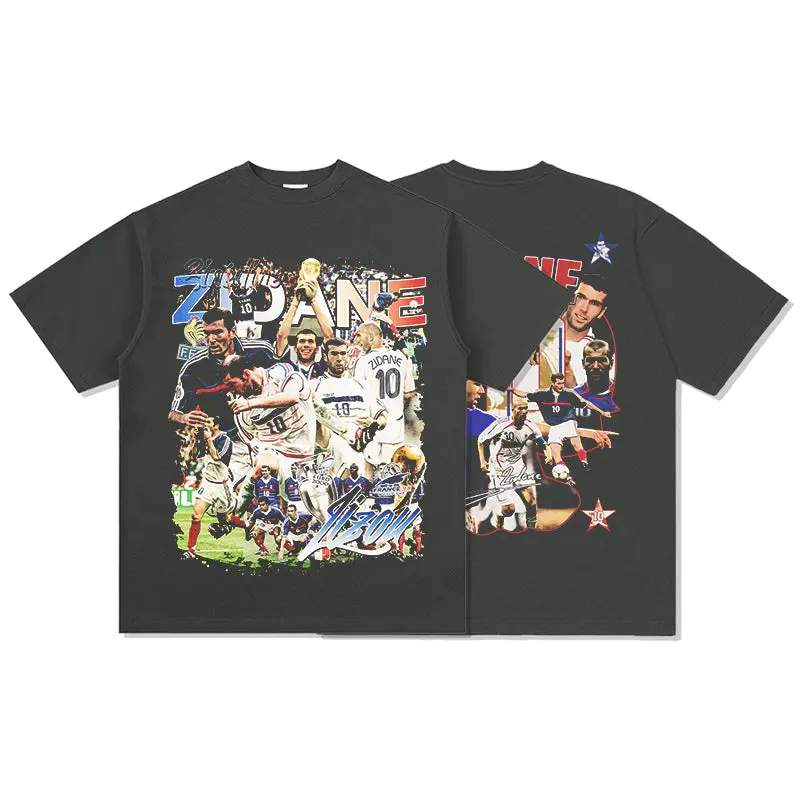 ZIDANE 10  FOOTBALL TEE 2024 - view 2