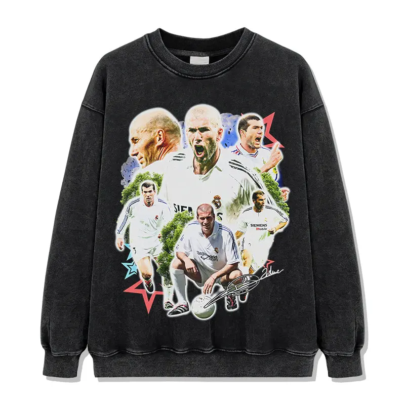 Zinedine Zidane "Signature"Sweatshirt - view 2